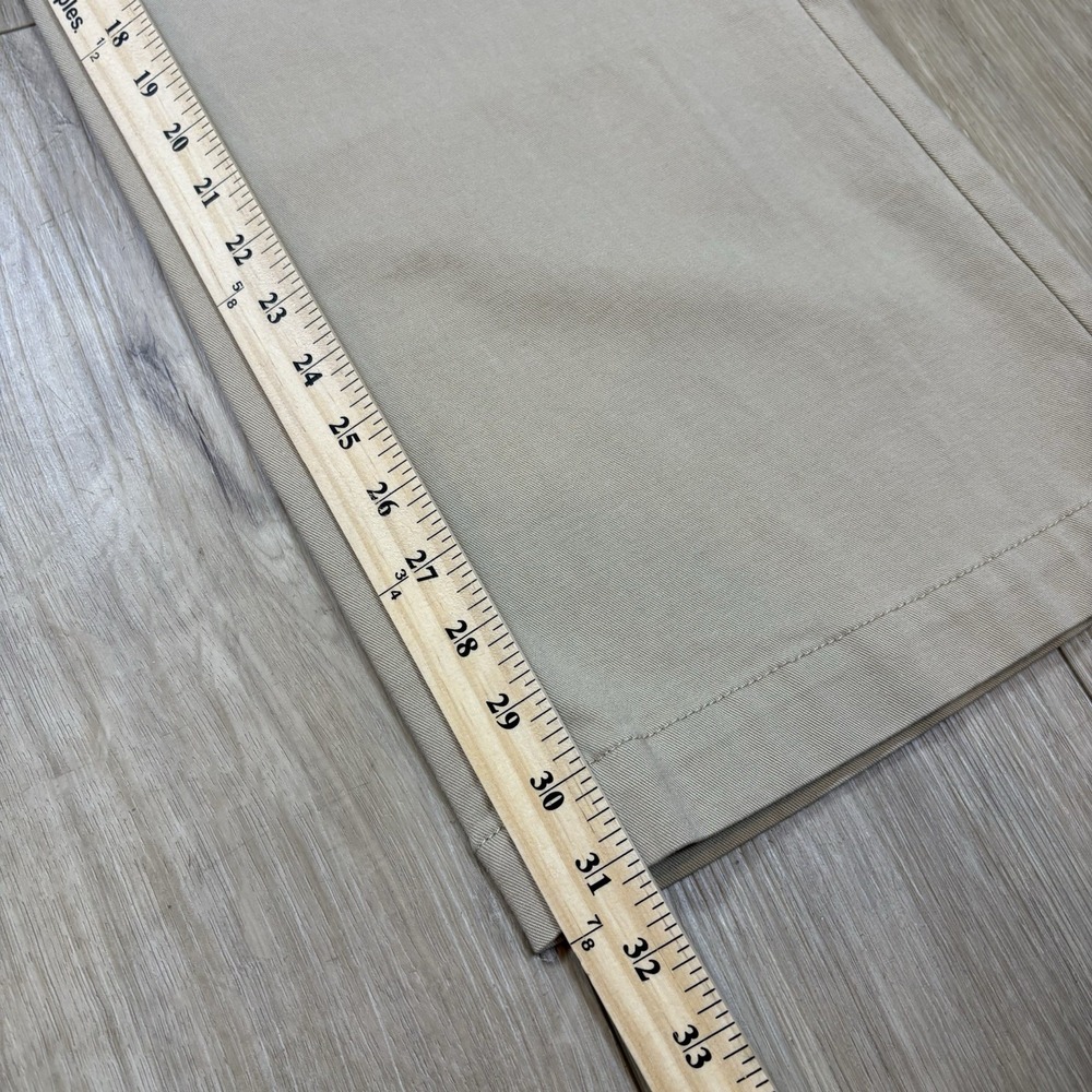 Eddie Bauer‎ Stretch Bootcut Trouser Pants Curvy Fit Women's SZ 24 khaki Tan - Picture 5 of 8